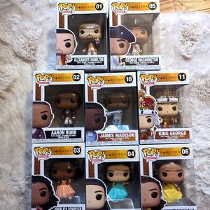 Full Hamilton Pop Funko set Alexander/ sisters/ etc.